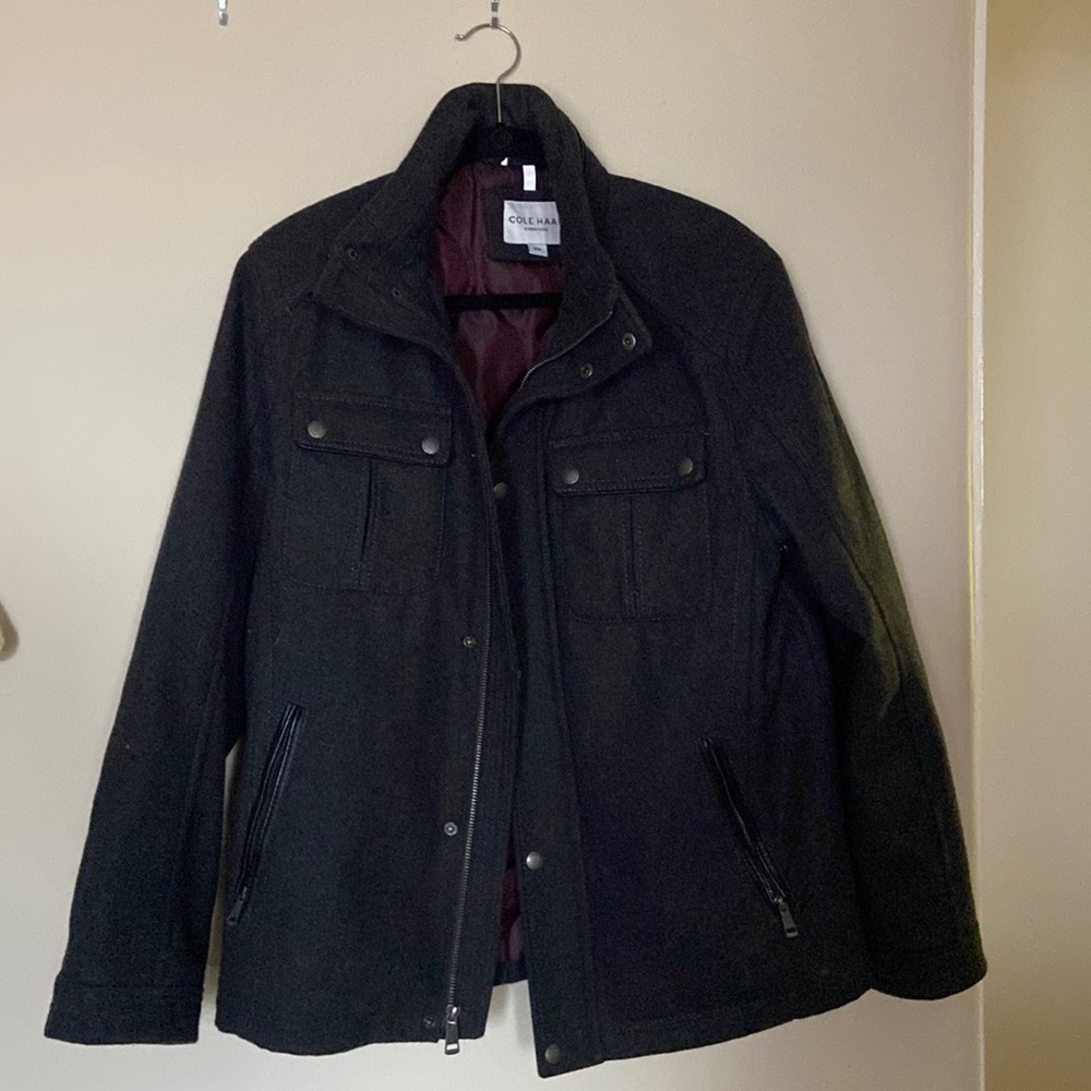 Cole Haan men’s wool quilted jacket LIKE NEW